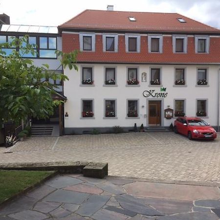 Hotel & Gaestehaus Krone Geiselwind Exterior foto